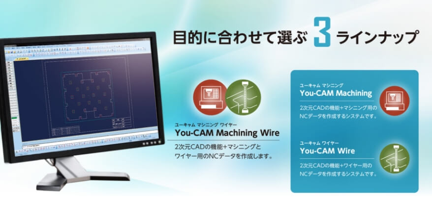 目的に合わせて選ぶ3ラインナップ