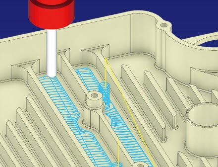 ダイナミックポケット加工