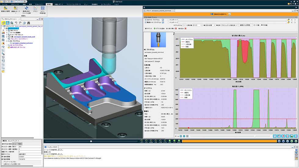 NCプログラムの最適化
