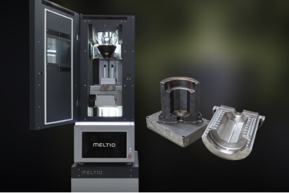 Meltio M450と作成されたサンプル